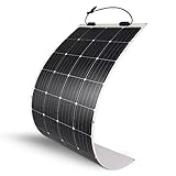 Renogy 175W 12V Flexibles Solarpanel Monokristalline Solarmodule Silizium Solarzelle Photovoltaik Folie für Wohnmobil, Balkonkraftwerk, Camping, Boote, Camper und Unebene Oberflächen