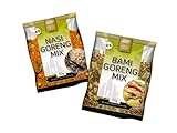 GOLDEN TURTLE Goreng Gewürzmischung Doppelpack - Bami + Nasi - 2x 50g - Authentische Indonesische Gewürzmischung - OG ASIA - 100g