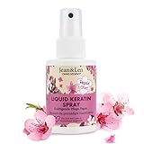 Jean & Len Liquid Keratin Spray, mit Phyto-Keratin Bausteinen & Proteinen, pflegt geschädigtes Haar, duftet nach Sandalwood und Silk, ohne Parabene und Silikone, vegan, 100 ml (1er Pack)