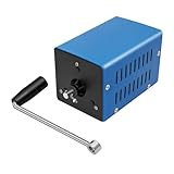 28v Handkurbel Generatoren, 20w Tragbarer Hochleistungs Manueller Stromerzeuger, Manuell Stromversorgung, Outdoor Ladegenerator Notladedynamotor, für Feldoperationen, Exkursionen, Rettungsaktionen