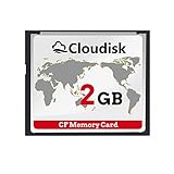 Cloudisk Compact Flash Card 2GB CF 2.0 Leistung für Vintage Digitalkamera und Industrie Ausrüstung (2GB CompactFlash)