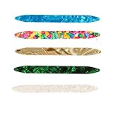 5 Stück Oud Pick Plektrum Muster Bedrucktes Oud-Pick-Set Professionelles Musikinstrument mit Gutem Künstlerischem Gefühl für Schulaufführungen (Farbe nach Zufall)