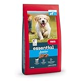 MERA Essential Junior Welpenfutter Trockenfutter 12,5kg | Hundefutter Trocken für Welpen Aller Rassen & Größen | Omega-3 und Omega-6 für Haut & glänzendes Fell | Dry Dog Food