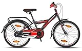 Rezzak 20 Zoll Kinderfahrrad Jungenfahrrad Rad Jungen Fahrrad Rücktrittbremse Schwarz Rot NEU-078