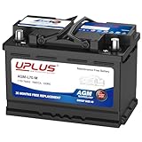 UPLUS Autobatterie wartungsfrei 012 019 027 063 (AGM-L70-M)