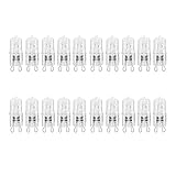 Sirxlevcy G9 Ofenlicht HochtemperaturbestäNdige, Langlebige Halogenlampe für KüHlschräNke, ÖFen, Ventilatoren, 40 W, 500 ° C, Stiftbirne, 220 V