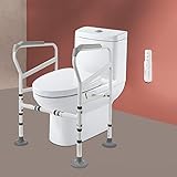 Toilettenhandlauf Einfache Installation, stabile Unterstützung für Senioren, Schwangere und Menschen mit Bewegungsbeschränkungen. Robust und pflegeleicht, ideal für Sicherheit im Bad