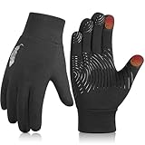 OOPOR Winter Handschuhe Kinder Fahrradhandschuhe Touchscreen - Anti-Rutsch Winddichte Radhandschuhe Herbst früher Winter Laufen Winterhandschuhe Junge Mädch für Outdoor Sport Fahrrad 4-12 Jahre