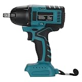 TRDEWR 550 Nm 18 V 1/2 Bürstenloser Akku-Schlagschrauber-kompatibler Lithium-Akku For Die Reparatur Von Autos Und LKWs Vielseitig einsetzbar(With 1 6.0Ah battery)