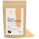 IDDA Herbal Maca Pulver rot aus Peru BIO 250g, rote Macawurzel gemahlen, bio Maca Pulver, glutenfrei
