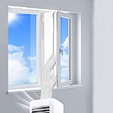 REDTRON Fensterabdichtung für Mobile Klimageräte, Klimaanlagen, Wäschetrockner und Ablufttrockner | AirLock zum Anbringen an Fenster, Dachfenster, Flügelfenster | Fensterabdichtung Klimaanlage 400CM