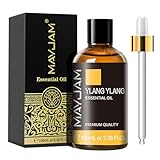 MAYJAM Ylang Ylang Ätherisches Öl 100ML, Ylang Ylangöl für Diffusor, Luftbefeuchter, DIY, Home，Wardrobes