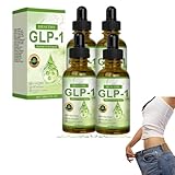 GLP-1 Abnehmen Tropfen, Orale Flüssigkeit zum Abnehmen, GLP1 Orale Lósung, GLP1 Moringa Drops, Moringa Tropfen, GLP 1 Slimming Drops Weight Loss, Fettverbrenner, Fatburner, Körperpflege und -Formung