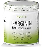 L-Arginin Base Kapseln vegan hochdosiert - fermentiert laborgeprüft - 4500mg 100% reines pflanzliches L-Arginine für Männer & Frauen - 360 Caps ohne Magnesiumstearat und Gelatine