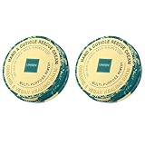 Onsen Hand & Cuticle Rescue Cream | Organic Nail Strengthener & Balm | Dry, Cracked Hands, Elbows & Feet | Shea Butter, Tsubaki & Jojoba Oil | Nail Repair & Growth, Vegan – 2 Pack (26ml)