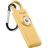 Der Original Persönlicher Alarm Für Frauen, Taschenalarm für Selbstverteidigung und Sicherheit, Von der Polizei Empfohlen, 130 dB Sirene, LED-Stroboskoplicht, Alarm Für Frauen Mit Schlüsselanhänger
