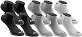 PUMA Sneakers Socken Sportsocken 10-Paar-Pack Unisex - black/grey - Gr. 43-46
