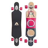 Apollo Longboard Fidji Flex III Special Edition Komplettboard mit High Speed ABEC Kugellagern, Drop Through Freeride Skaten Cruiser Boards