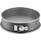 Original Kaiser Inspiration Springform 28 cm rund, Flachboden, Backform rund, Kuchenform antihaftbeschichtet, auslaufsicher, einfaches Verschließen