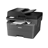 Brother MFC-L2860DW 4-in-1-Multifunktions-Laserdrucker, 34 ppm, Duplexdruck, 6,8 cm Touchscreen-Farbdisplay, Fast Ethernet, WLAN mit 5 GHz und USB 2.0