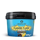 Bodylab24 Geschmackspulver Flavor Flash 200g Chunky Schoko-Banane, kalorienarmes Flavour Powder für Quark und Joghurt, Aromapulver zum Süßen, Backen und Verfeinern von Lebensmitteln