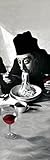 1art1 Kochkunst Spaghetti, Rotwein, Don Camillo Selbstklebende Fototapete Poster-Tapete 240x75 cm