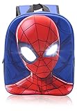 Marvel Rucksack Spiderman, Schulranzen für Jungen, Kindergarten, CP, Grundschule, Blau, Einheitsgröße, Blau, Einheitsgröße, blau, one size, Einzigartig