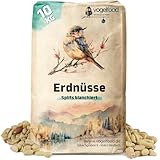 Samore Erdnüsse 10 kg blanchiert ohne Schale halbe und ganze Vogelfutter