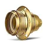 REV Fassung E27 – Lampenfassung für Glühlampen bis 100W, messing