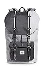 Herschel Unisex 10014-01132 Rucksack, Raven Crosshatch/Grau, Einheitsgröße