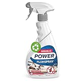 Gerobug Anti Floh-Spray 500 ml - Flohspray für Wohnung und Möbel - Flöhe im Bett bekämpfen - Mittel gegen Flöhe - Floh Umgebungsspray - Flöhe schnell und effektiv bekämpfen