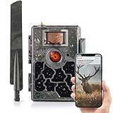 SECACAM 5000 Explorer LTE 60° - 4G Profi Wildkamera Handyübertragung mit SIM mit Handyübertragung Wildtierkamera IP 66 Wasserdicht Trail Cam Wildlife Jagdkamera mit 32 GB SD-Speicherkarte