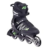 K2 Skates Herren Inline Skates F.I.T. 80, black - green, 30E0873.1.1.100