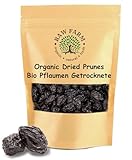 1 kg Bio Pflaumen Getrocknet ohne Stein – 100% Natürlich & Ohne Zusätze | Ungesüßt, Ohne Zuckerzusatz & Ohne Süßungsmittel | Weich, Saftig & Aromatisch