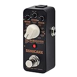 SONICAKE Modulation Gitarre Effektpedal 11 Modus für Phaser Flanger Chorus Tremolo Vibrato Autowah und Sampling 5th Dimension