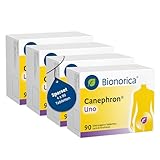 Canephron® Uno im Sparset 4 x 90 überzogene Tabletten – 4-fache Wirkung bei Blasenentzündung*: bei Schmerzen, Krämpfen, Bakterien und Entzündung, mit einzigartiger Heilpflanzen-Kombination