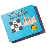 Schachbuch | 7,09 Zoll Schach für Anfänger | Chesses Spaß für die Kleinen für die Logic Logical Übungen Skill-Building-Buch mit Eröffnungs- und Endspielpraxis für Kinder Mädchen Schule Gebr