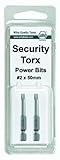 Wiha 70556 Power T7S Sicherheit Torx, 2er Pack