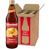 RABENHORST Orange 6er Pack (6 x 700 ml). Veganer Orangensaft mit natürlichem Vitamin C