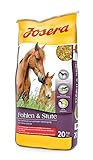 JOSERA Fohlen & Stute (1 x 20 kg) | Premium Pferdefutter für eine optimale Versorgung | haferfrei | energiereiches Müsli für Stuten und Fohlen | 1er Pack
