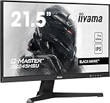 iiyama G-Master Black Hawk G2245HSU-B1 54,5cm 21,5“ IPS LED Gaming Monitor Full-HD 100Hz HDMI DP USB2.0 1ms FreeSync schwarz