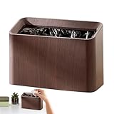 Generico Abfalleimer für den Schreibtisch, kompakter, multifunktionaler Abfallbehälter für Schlafzimmer, Auto, Küche, Bad, Arbeitszimmer, Büro