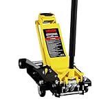 VEVOR Wagenheber mit niedrigem Profil, 4 t Kapazität, Rangierwagenheber aus Stahl mit Doppelkolben-Schnellhubpumpe, hydraulische Wagenheber für sportliche Mehrzweckfahrzeuge, Hubbereich 100-545 mm