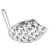 Alipis Gelee-Schaber Schaber Edelstahl Für Kalte Nudeln Snack-Werkzeuge Haushaltshandbuch Obstschaber Spätzle-Maker Nudel-Knödel-Maker Käse-Butter-Reibe Küchenutensilien Stil B