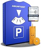 ROBBX® Parkscheibe mit Eiskratzer für Auto und Motorrad |...
