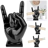Creative Rock Hand, Drumstick Halter, Drumstick Halter Drumstick Holder Hand, Harz Rock Hand Drum Sticks Halter, Drumstick Halterung Home Dekoration Drumstick Lustiges Geschenk FüR Schlagzeuger