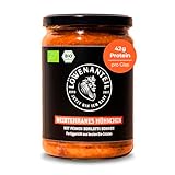 Löwenanteil - 100% Bio MEDITERRANES HÜHNCHEN - 570g Glas - Proteinreiches Fertiggericht mit bestem Hühnchen - Ohne Zuckerzusatz & Glutenfrei