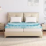 EGO HOME Topper 160x200cm, 6cm Höhe 7 Zonen matratzen Topper aus Schaumstoff, CertiPUR EU Zertifiziert, matratzentopper 160x200cm Ohne Bezug für Boxspringbett Matratzen Schlafsofa
