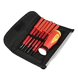 Elektriker Schraubendreher Set-7pcs / set Multifunktions Insulated Slot Kreuz Professionelle Elektriker Schraubendreher Set mit Aufbewahrungstasche