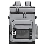 Rucksack-Kühler, isoliert, auslaufsicher, 30 l, Rucksack-Kühler für Herren, Eistruhe, wasserdicht, Lunch-Aufbewahrungstasche für Picknick, Arbeit, Einkaufen, Wandern, Camping, Angeln, Outdoor